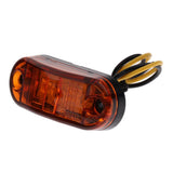Max Clearance Light 2Diode 2.5" LED Side Marker Lamp Trailer Truck 12V yellow - Aladdin Shoppers