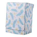 Max Coated Oxford Cloth Washing Machine Cover Protector Blue Cycas Leaves -L - Aladdin Shoppers