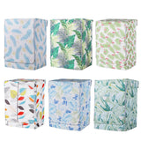 Max Coated Oxford Cloth Washing Machine Cover Protector Blue Cycas Leaves -L - Aladdin Shoppers