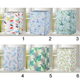 Max Coated Oxford Cloth Washing Machine Cover Protector Blue Cycas Leaves-XL - Aladdin Shoppers