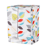 Max Coated Oxford Cloth Washing Machine Cover Protector Colorful Leaves-L - Aladdin Shoppers