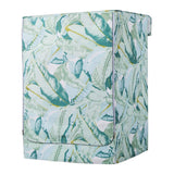 Max Coated Oxford Cloth Washing Machine Cover Protector Green Leaves-L - Aladdin Shoppers