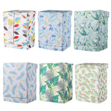 Max Coated Oxford Cloth Washing Machine Cover Protector Green Leaves-S - Aladdin Shoppers