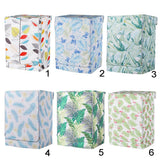 Max Coated Oxford Cloth Washing Machine Cover Protector Green Leaves-S - Aladdin Shoppers