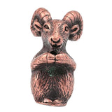 Max Copper Chinese Twelve Zodiac Animal Figurine Incense Stick Stand Goat - Aladdin Shoppers