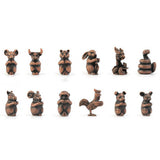 Max Copper Chinese Twelve Zodiac Animal Figurine Incense Stick Stand Goat - Aladdin Shoppers
