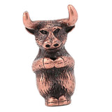 Max Copper Chinese Twelve Zodiac Animal Figurine Incense Stick Stand Ox - Aladdin Shoppers