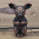Max Copper Chinese Twelve Zodiac Animal Figurine Incense Stick Stand Pig - Aladdin Shoppers