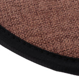 Max Cotton Brown Office Home Chair Cushion Dining Chair Pads Round 28cm - Aladdin Shoppers