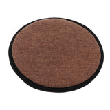 Max Cotton Brown Office Home Chair Cushion Dining Chair Pads Round 28cm - Aladdin Shoppers