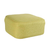 Max Cotton Linen Square Stool Seat Replacement Covers Green-35x30x13cm - Aladdin Shoppers