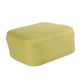 Max Cotton Linen Square Stool Seat Replacement Covers Green-35x30x13cm - Aladdin Shoppers