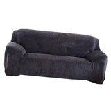 Max Cotton Polyester Fabric Stretch Sofa Couch Slipcover for Home Black - Aladdin Shoppers