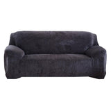 Max Cotton Polyester Fabric Stretch Sofa Couch Slipcover for Home Black - Aladdin Shoppers