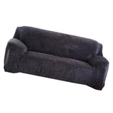 Max Cotton Polyester Fabric Stretch Sofa Couch Slipcover for Home Black - Aladdin Shoppers