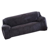 Max Cotton Polyester Fabric Stretch Sofa Couch Slipcover for Home Black - Aladdin Shoppers