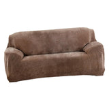 Max Cotton Polyester Fabric Stretch Sofa Couch Slipcover for Home Camel - Aladdin Shoppers