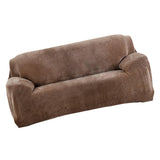 Max Cotton Polyester Fabric Stretch Sofa Couch Slipcover for Home Camel - Aladdin Shoppers