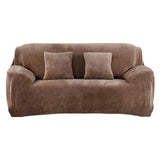 Max Cotton Polyester Fabric Stretch Sofa Couch Slipcover for Home Camel - Aladdin Shoppers