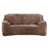 Max Cotton Polyester Fabric Stretch Sofa Couch Slipcover for Home Camel - Aladdin Shoppers