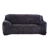 Max Cotton Polyester Fabric Stretch Sofa Couch Slipcover for Home Grey - Aladdin Shoppers