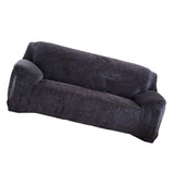 Max Cotton Polyester Fabric Stretch Sofa Couch Slipcover for Home Grey - Aladdin Shoppers