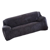 Max Cotton Polyester Fabric Stretch Sofa Couch Slipcover for Home Grey - Aladdin Shoppers