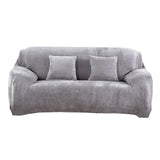 Max Cotton Polyester Fabric Stretch Sofa Couch Slipcover for Home Light Grey - Aladdin Shoppers