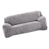 Max Cotton Polyester Fabric Stretch Sofa Couch Slipcover for Home Light Grey - Aladdin Shoppers