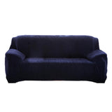 Max Cotton Polyester Fabric Stretch Sofa Couch Slipcover for Home Navy - Aladdin Shoppers