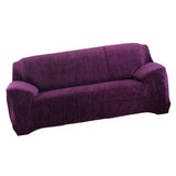 Max Cotton Polyester Fabric Stretch Sofa Couch Slipcover for Home Purple - Aladdin Shoppers