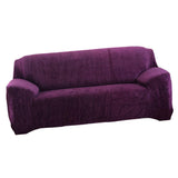 Max Cotton Polyester Fabric Stretch Sofa Couch Slipcover for Home Purple - Aladdin Shoppers