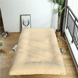 Max Cotton Tatami Mattress Cover Bedspread Floor Mat Coverlet 100x200cm Beige - Aladdin Shoppers