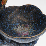 Max Creative Resin Countertop Fruit Basket Stand With Birds Pattern Blue - Aladdin Shoppers