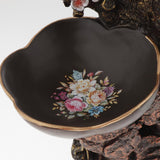 Max Creative Resin Countertop Fruit Basket Stand With Birds Pattern Red - Aladdin Shoppers