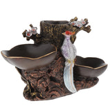 Max Creative Resin Countertop Fruit Basket Stand With Birds Pattern Red - Aladdin Shoppers