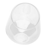 Max Creative Stemless Wine Glass Cup Tumblers 500ml - Aladdin Shoppers