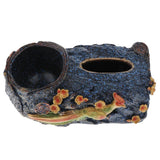 Max Creative Tissue Box, 2-in-1 Tissues Cover Resin Napkins Container Blue - Aladdin Shoppers