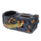 Max Creative Tissue Box, 2-in-1 Tissues Cover Resin Napkins Container Blue - Aladdin Shoppers