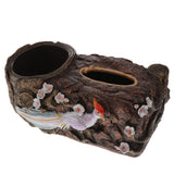 Max Creative Tissue Box, 2-in-1 Tissues Cover Resin Napkins Container Red - Aladdin Shoppers