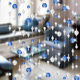Max Crystal Ball Beaded for DIY Door Curtain Wedding Backdrops Crystal violet - Aladdin Shoppers