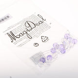 Max Crystal Ball Beaded for DIY Door Curtain Wedding Backdrops Crystal violet - Aladdin Shoppers