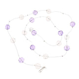 Max Crystal Ball Beaded for DIY Door Curtain Wedding Backdrops Crystal violet - Aladdin Shoppers