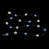 Max Crystal Ball Beaded for DIY Door Curtain Wedding Backdrops Navy Blue - Aladdin Shoppers