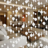 Max Crystal Ball Beaded for DIY Door Curtain Wedding Backdrops Navy Blue - Aladdin Shoppers
