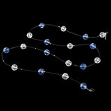 Max Crystal Ball Beaded for DIY Door Curtain Wedding Backdrops Navy Blue - Aladdin Shoppers