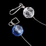 Max Crystal Ball Beaded for DIY Door Curtain Wedding Backdrops Navy Blue - Aladdin Shoppers