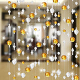 Max Crystal Ball Beaded for DIY Door Curtain Wedding Backdrops Purple - Aladdin Shoppers