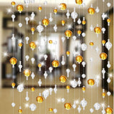 Max Crystal Ball Beaded for DIY Door Curtain Wedding Backdrops violet - Aladdin Shoppers