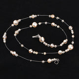 Max Crystal Ball Beaded Hanging Door Curtain Beads Garland Chains Champagne - Aladdin Shoppers